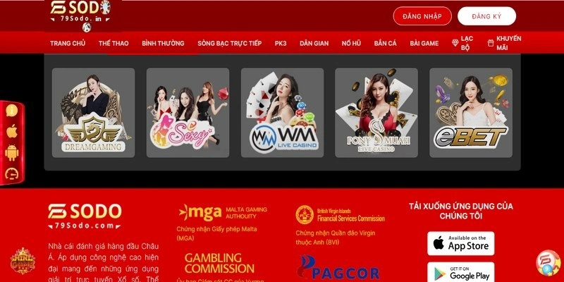 Một số lỗi gặp phải khi đăng nhập 79sodo