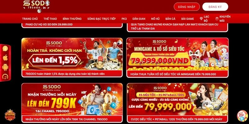 Đăng ký 79sodo để nhận các ưu đãi hấp dẫn