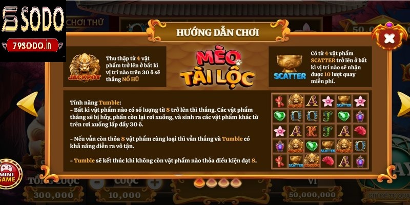 Hướng dẫn các bước tham gia Mèo Tài Lộc cho người mới