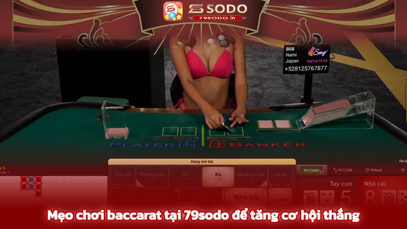 Một số mẹo hay khi chơi baccarat 79sodo