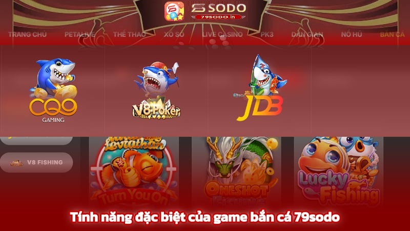 Những tính năng đặc biệt tại 79sodo