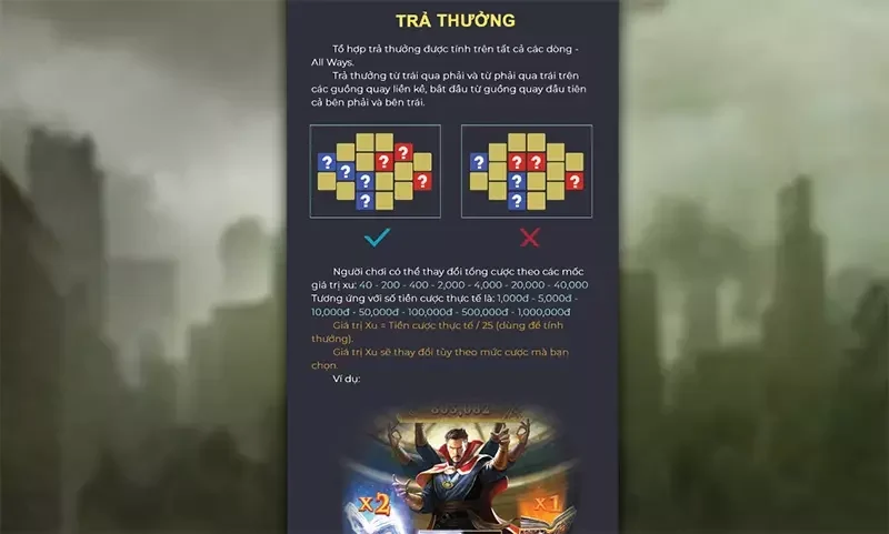 Cách chơi nổ hũ doctor strange cho người mới