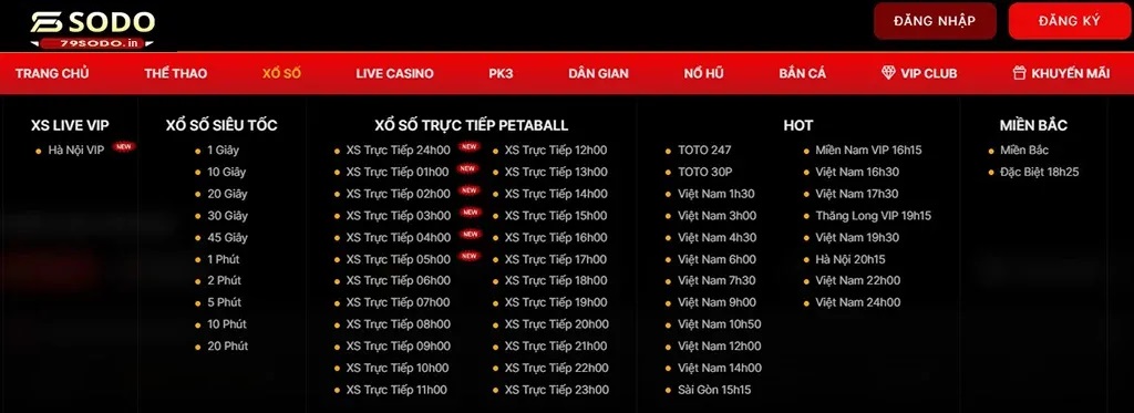 Xổ số 79sodo luôn cập nhật chính xác